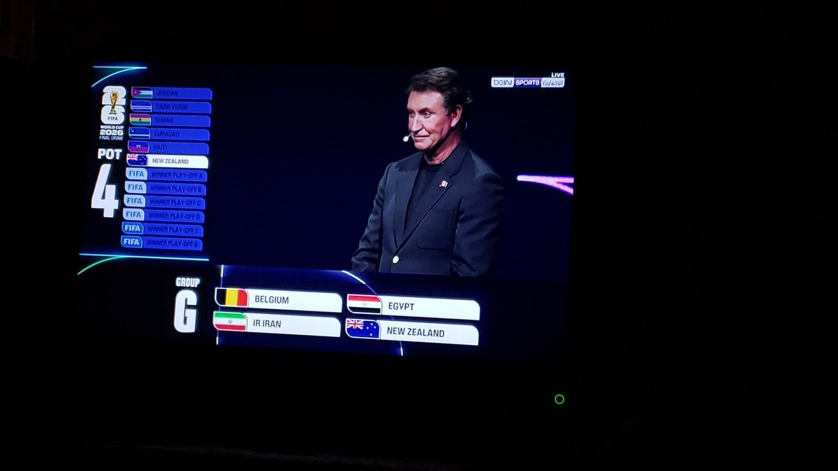 إحنا نتعادل مع بلجيكا ونكسب إيران وكده كده ماتش نيوزيلندا مضمون 😏