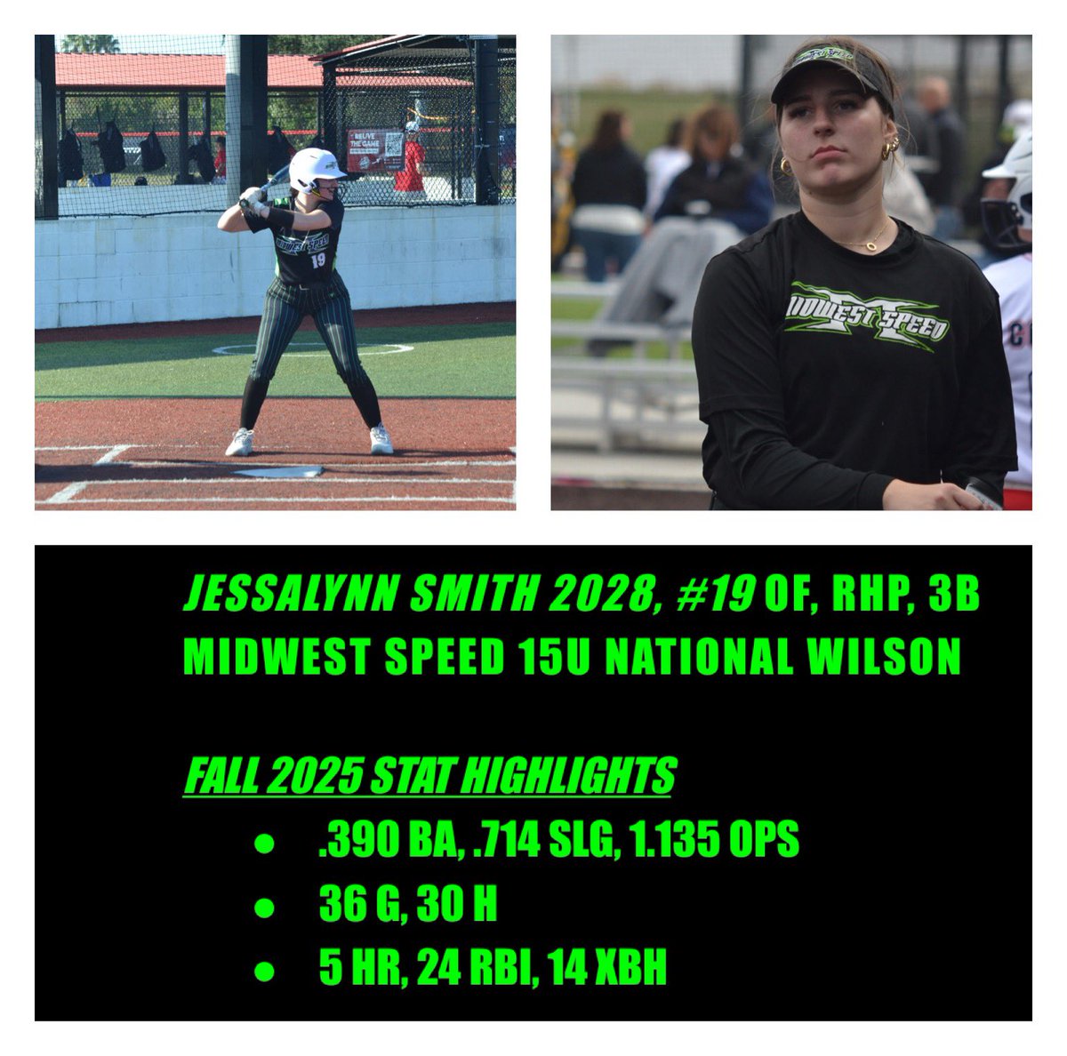 jesssmith2028's tweet photo. Just wrapped the 2025 Fall club season. Looking to come to the sunshine state to further my academic and softball career in 2028. Take a look at my NCSA profile for more info. @FlaglerSoftball @BarryUSoftball @EFSCSoftball @UWFSoftball @FSC_Softball https://t.co/eFozDOZlzl