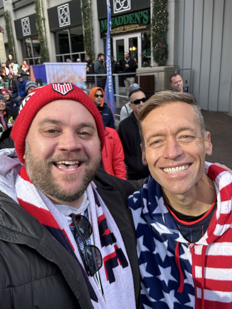 Great World Cup draw <a href="/FWC26KansasCity/">FIFA World Cup 26 Kansas City</a> seeing <a href="/JimmyConrad/">Jimmy Conrad</a>! Feeling real good about the draw the <a href="/USMNT/">U.S. Soccer Men's National Team</a> got!