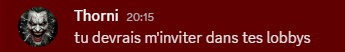Jamais de la France je ferais ça. 🤡