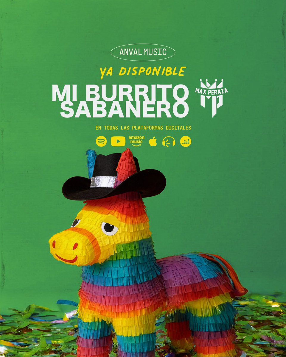 El espíritu navideño llegó con ritmo 🎄✨. A darle play y que empiece la posada 🎅🏼🎵 “Mi Burrito Sabanero” ¡Ya disponible!

Escúchala aquí 👇:
links.altafonte.com/maxperaza_mibu…