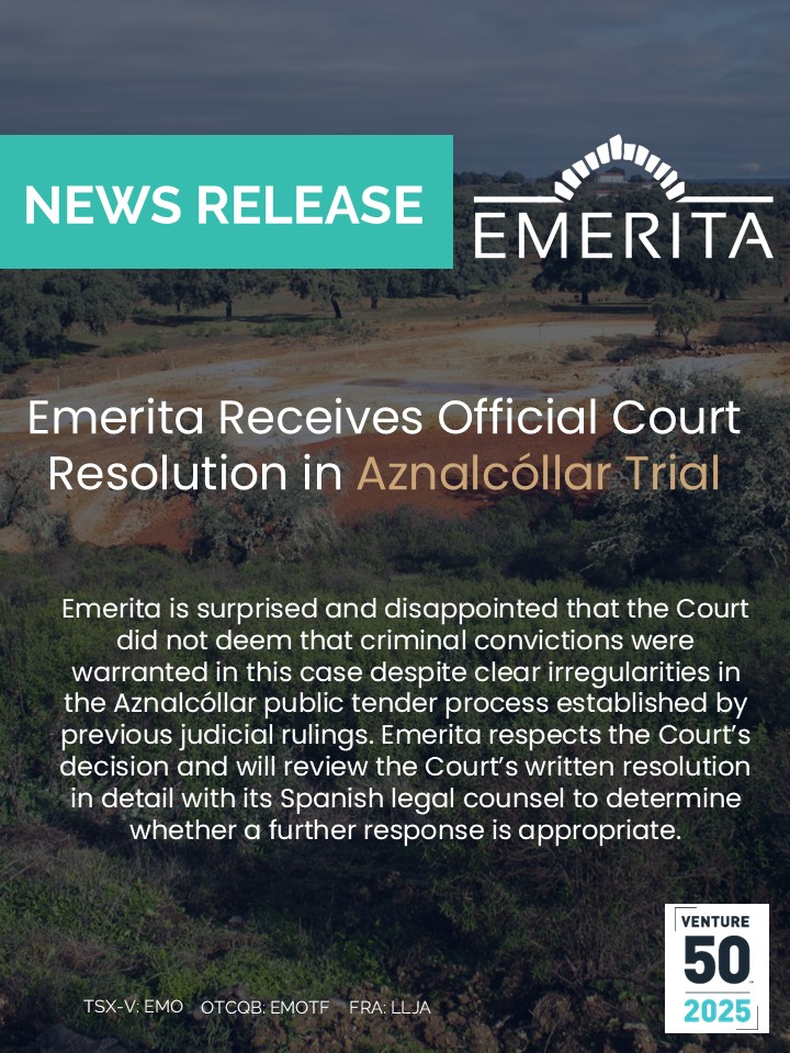 Emerita Resources tweet media