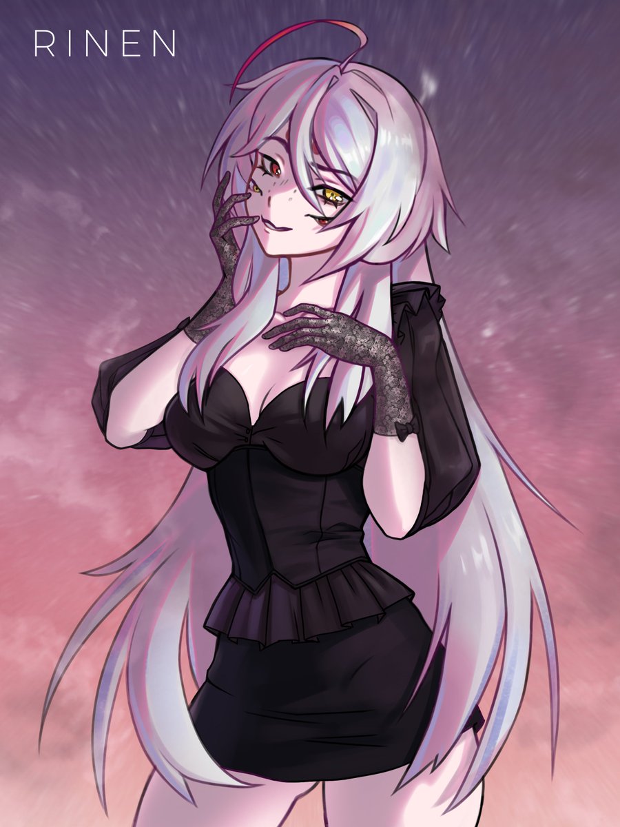 Art trade with <a href="/AiotsuShu/">Chinoro aka Aio</a>🕷

#anime #spider #gothicstyle