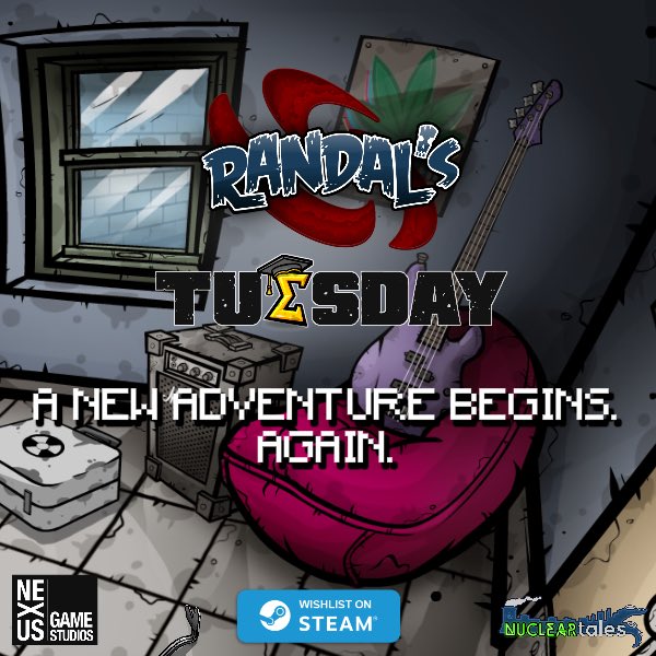 Today is the day!

🔗 store.steampowered.com/app/3110450/Ra…

#RandalsTuesday #IndieDev #SteamGame