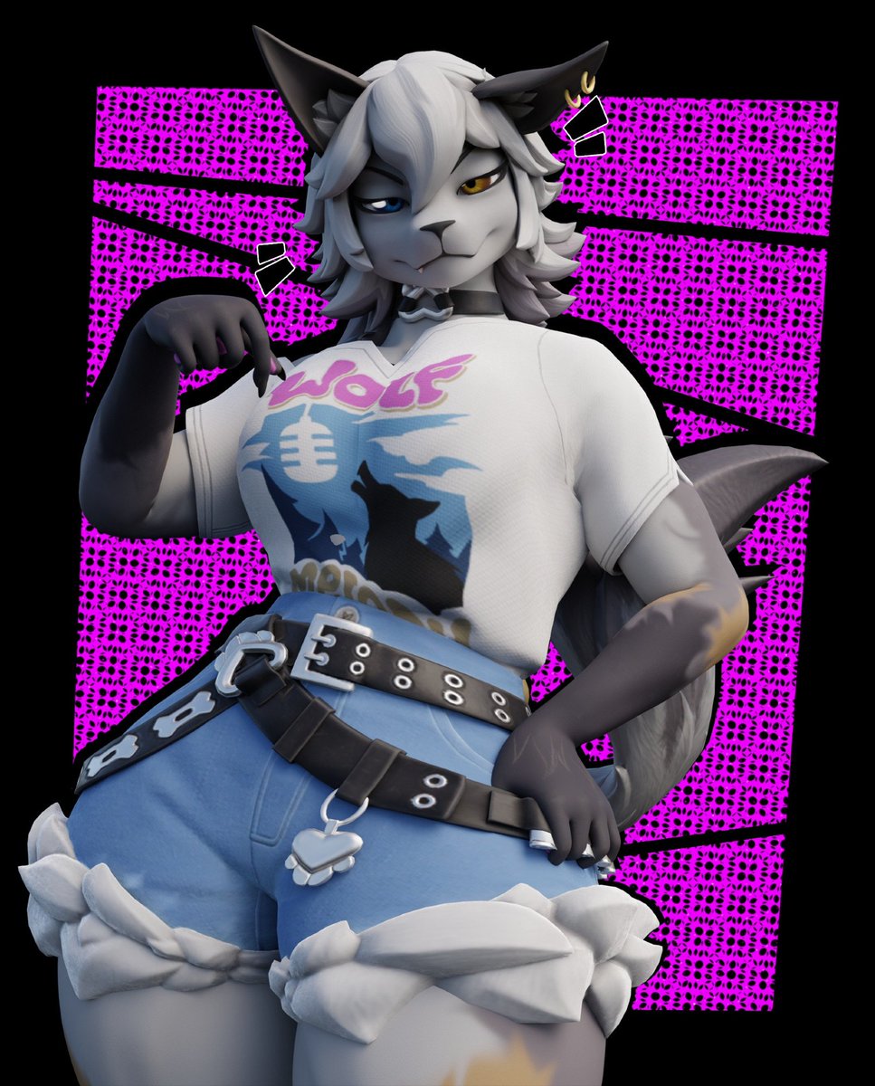 this took me all day but shes done
the wolf girl from fortnite💥💥💥