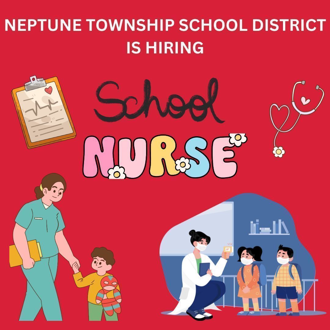 NeptuneSchools's tweet photo. OFFICE OF THE SUPERINTENDENT
2025-2026 SCHOOL YEAR
OPEN POSITIONS

SCHOOL NURSES

Interested applicants should apply online at https://t.co/jwrdLexv7t for reposting 26-173 (Job ID # 1297) https://t.co/9su3Qfnjwj