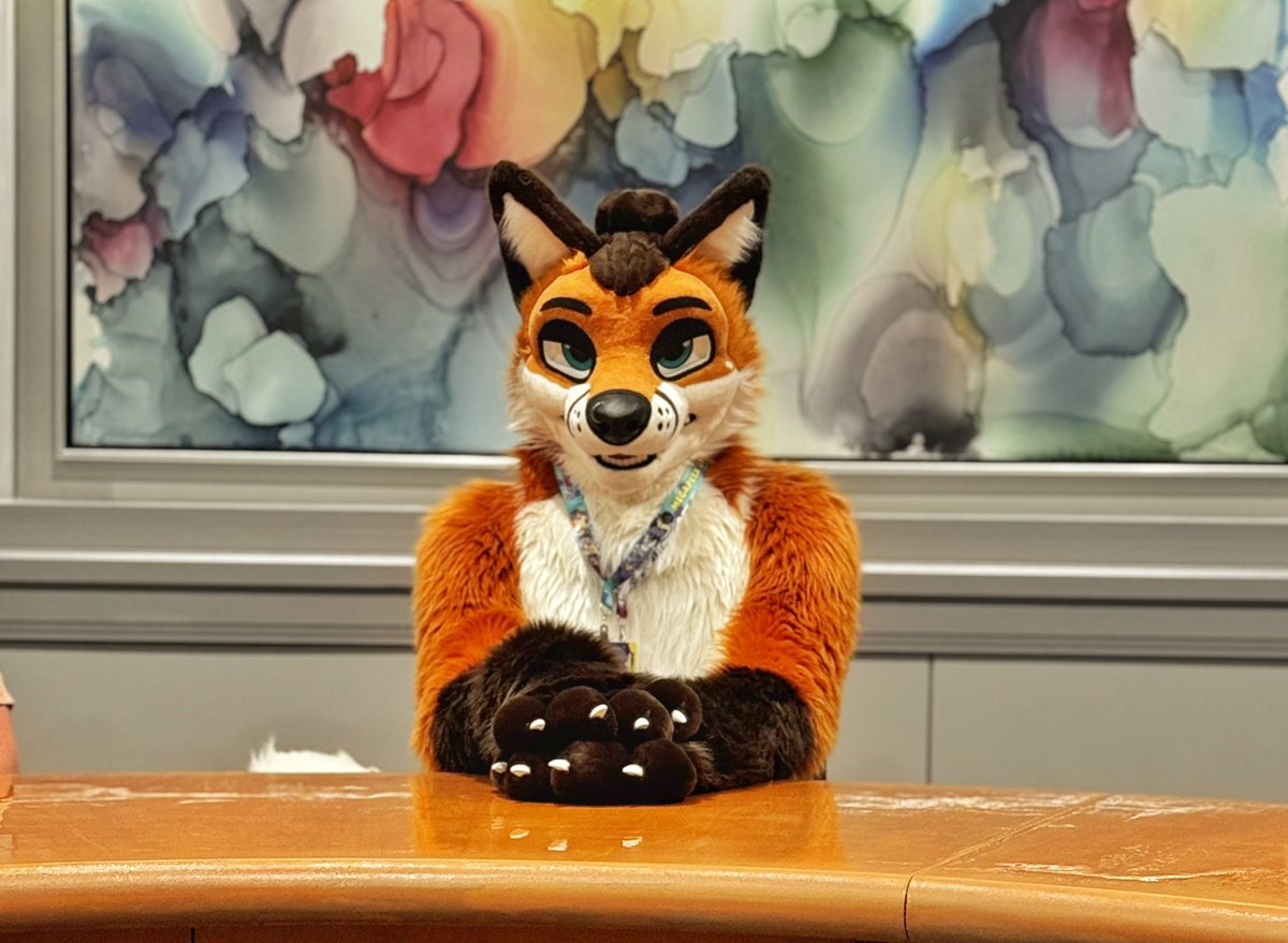 You are looking at the CEO of Everything. 💵

🪡: <a href="/AlphaDogsStudio/">Alpha Dogs</a>.
#FursuitFriday