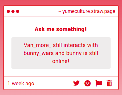 fumitokihime's tweet photo. I didn't see this until today. If you have more information in regards to @/bunny_wars please message me on discord: keigannicholaskeogh https://t.co/6H3OozcP51