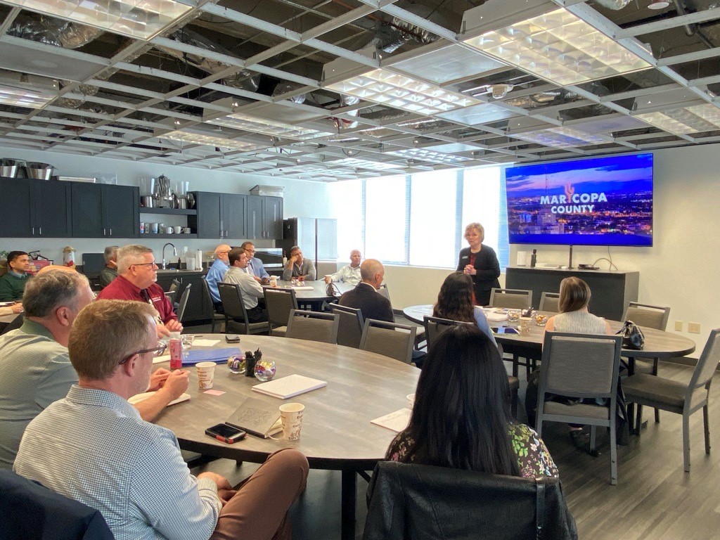 Great speaking with the American Council of Engineering Companies of Arizona this week on Maricopa County’s priorities and upcoming infrastructure initiatives. I appreciate the opportunity to connect.