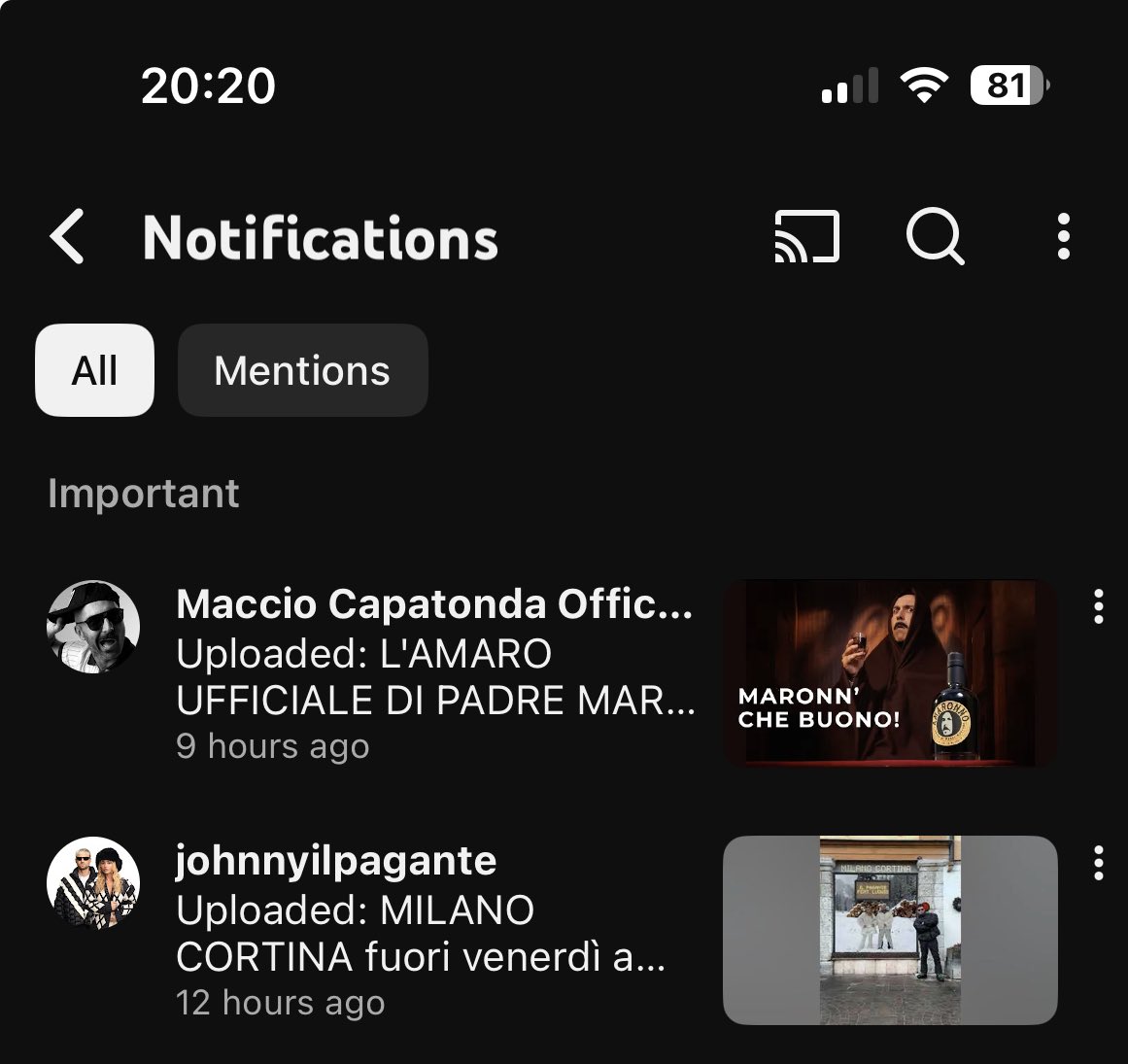 Top 10 giorni più belli della mia vita