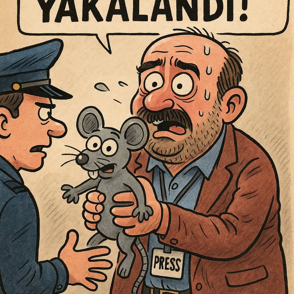 Arif kocabıyık adlı fare yakalanmış