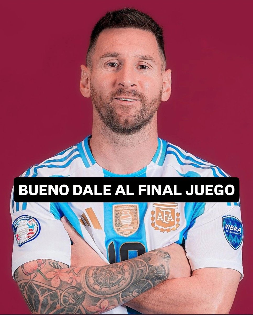 Messi viendo el grupo de Argentina: