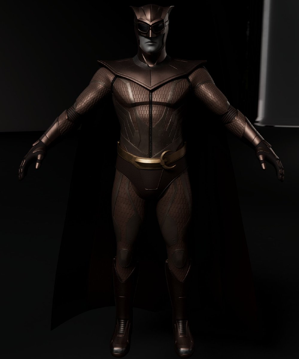 Just so there's no confusion, this is NOT Owlman 🤫