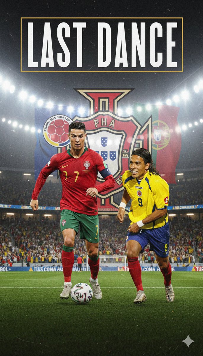 ElGolGarracol's tweet photo. Portugal - Colombia. ⚽💪 https://t.co/912csZmPra