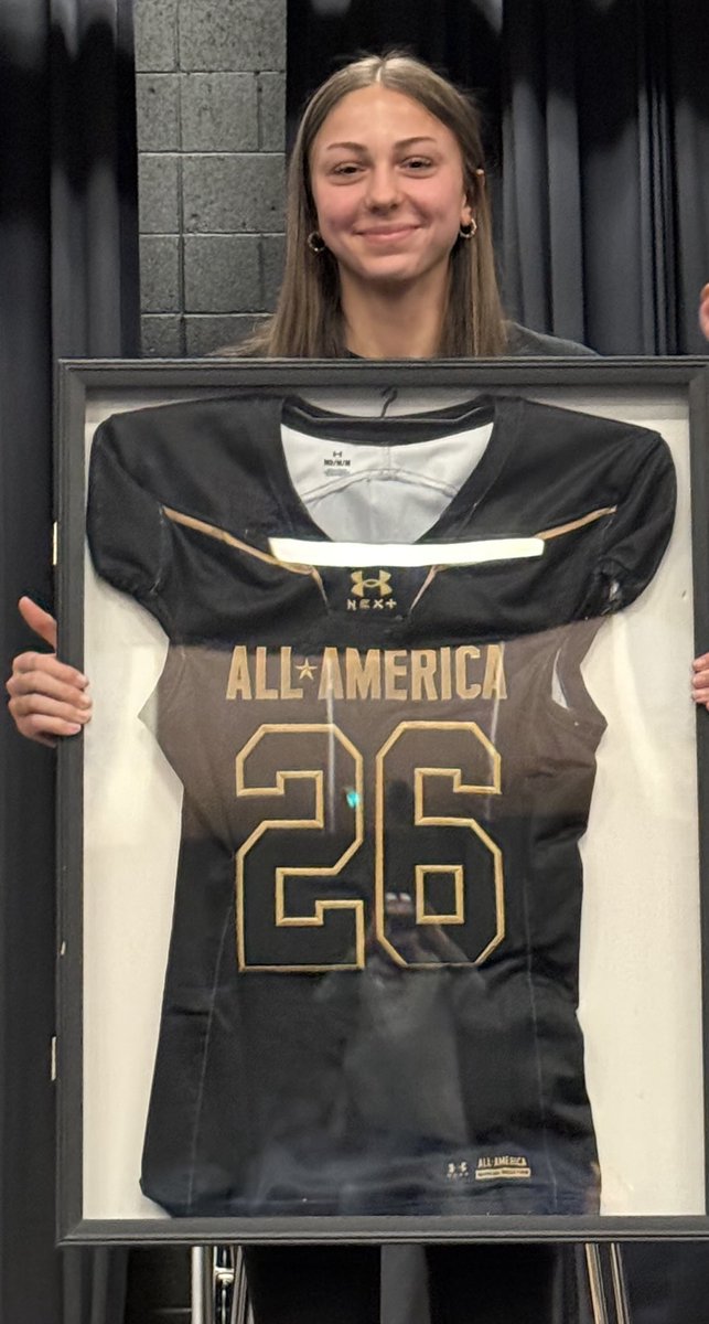 Olivia Pennington named to the Under Armour All-American Flag Football Team!