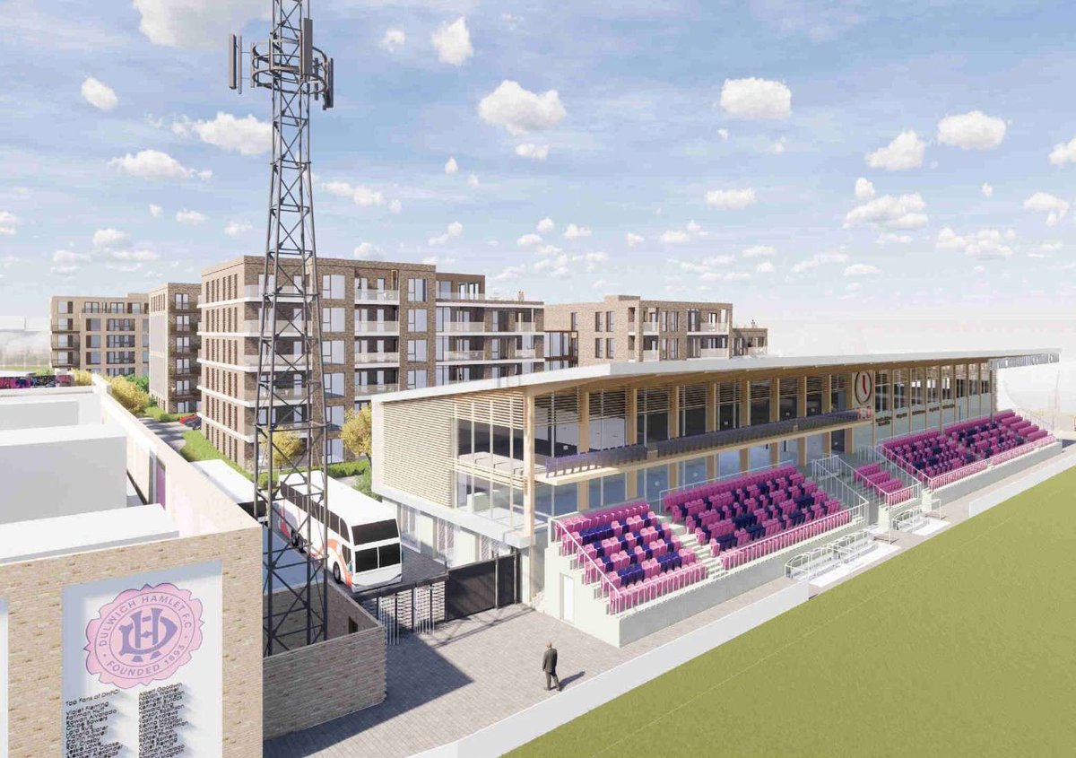 #Dulwich Hamlet FC’s 4,000-capacity stadium renovation has been approved

The development will build 4,000 capacity stadium and 219 new homes on the wider site

<a href="/DulwichHamletFC/">Dulwich Hamlet FC</a>
southwarknews.co.uk/area/dulwich/d…