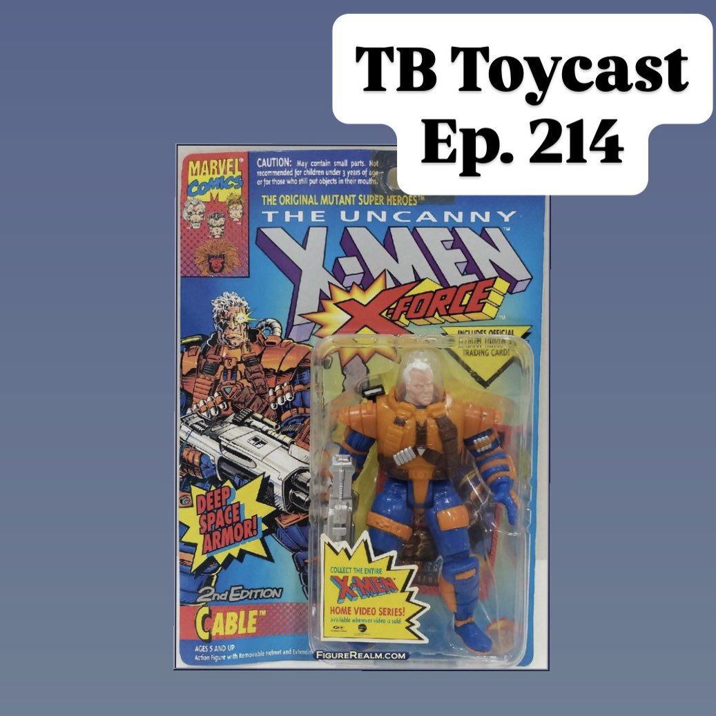 Ep. 214 is up! This week we dive into X-Force Series 2! Plus we talk Hasttel Toy, Zombie Sailor, Demolition, New Jack,  MLB BRGs, Mezco Ninja Turtles and more! Check it out now!

podcasts.apple.com/us/podcast/tb-…