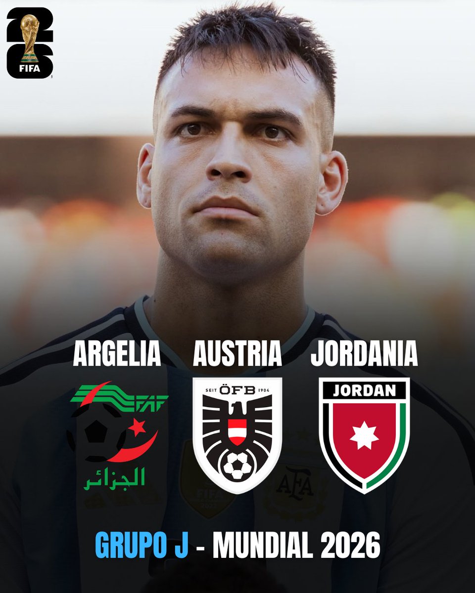 🇦🇷 EL GRUPO DE ARGENTINA PARA EL MUNDIAL 2026.