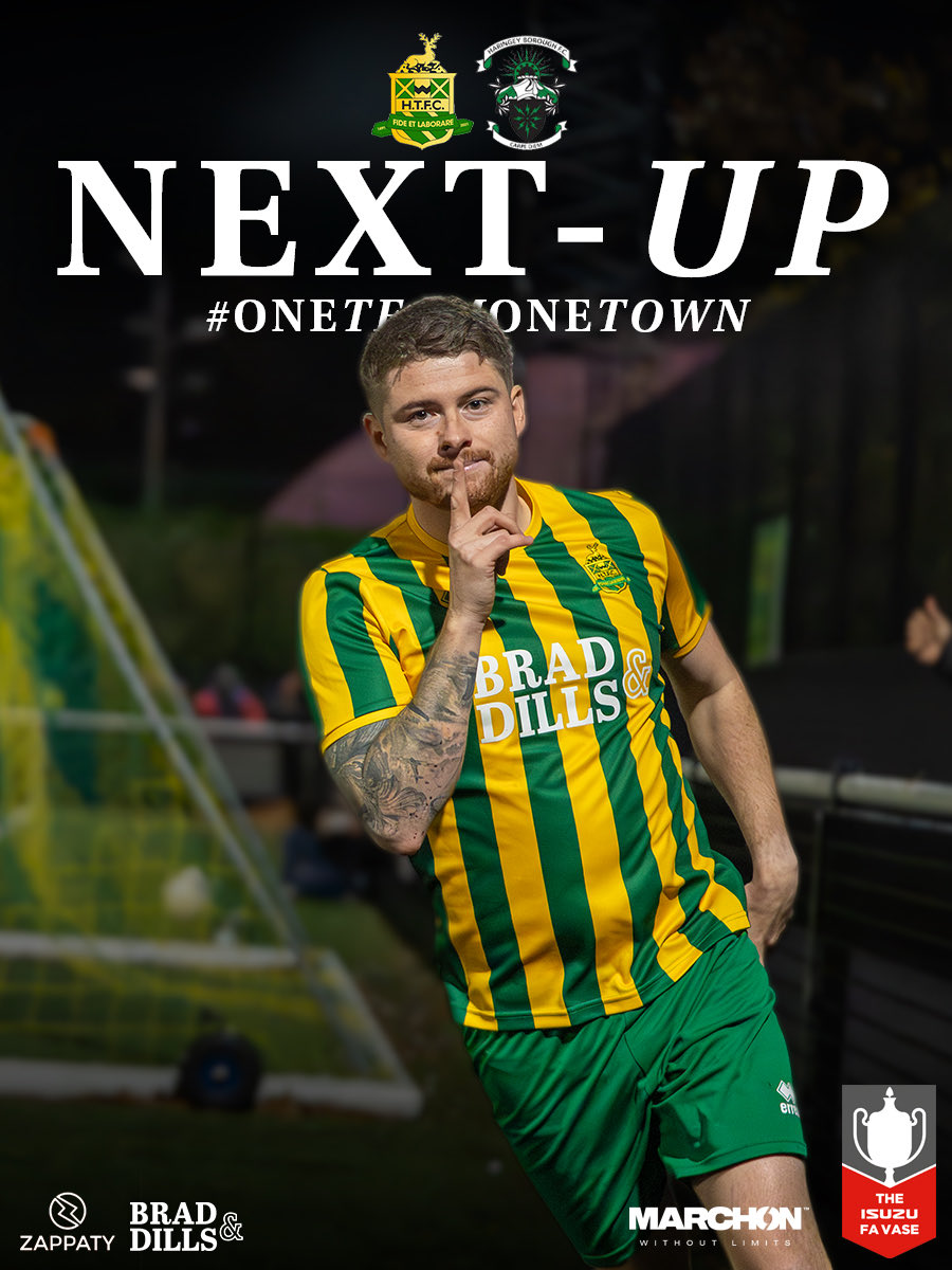 Harpenden_Town's tweet image. TOMORROW 

History Awaits….

The Isuzu FA Vase third round.
Harpenden Town vs @HaringeyBoroFC 
Rothamsted Park, 15:00

We need your support for one of the club’s biggest ever matches so lets Pack The Park 👊

Click the link to buy tickets:
harpendentownfc.littleboxoffice.com/events/138707…