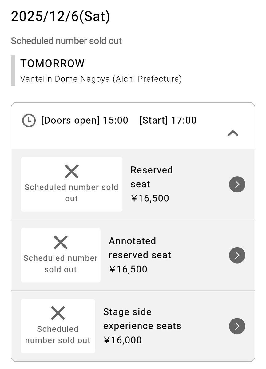 TXTChartData's tweet photo. .@TXT_members Sold Out both days of "Vantelin Dome Nagoya" as a part of their World Tour ACT: TOMORROW. https://t.co/PNYf9qSzUW