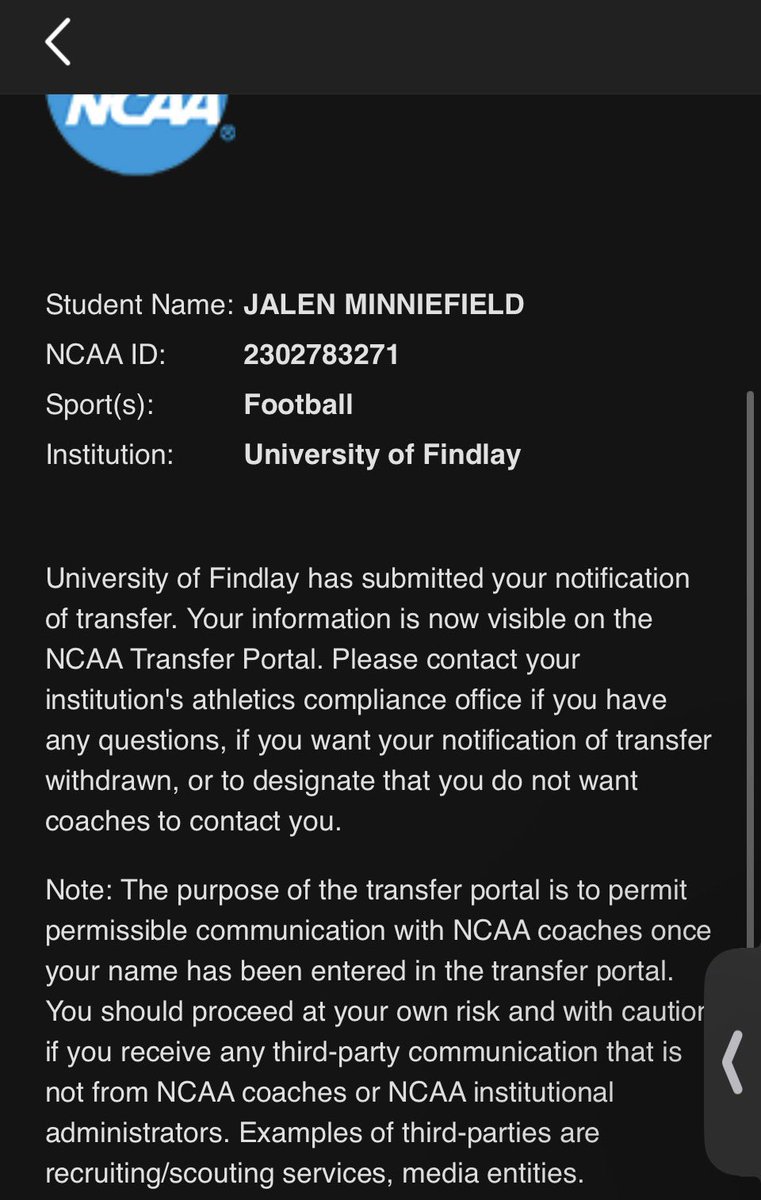 Jalen minniefield tweet media