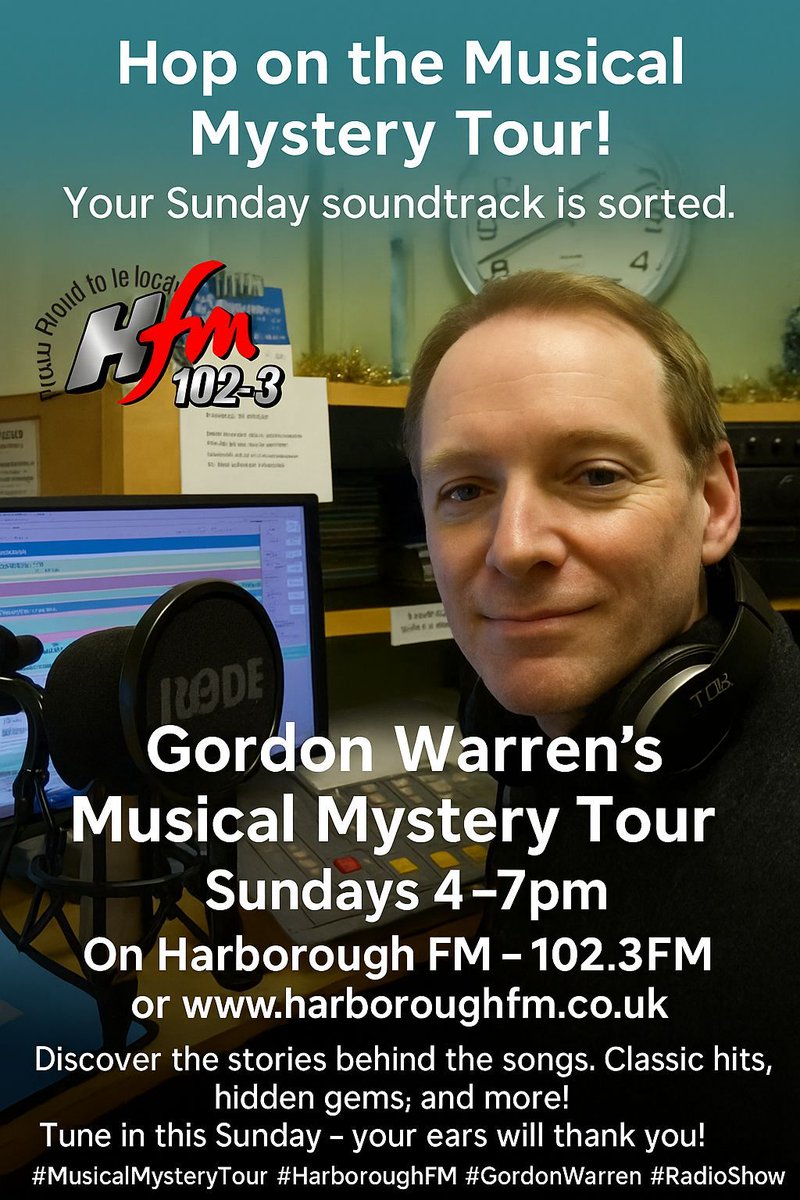 GorrenUK's tweet photo. SUNDAY (7Dec) 4-7pmUK on @WhatsonHFM My 'MUSICAL MYSTERY TOUR' #RadioShow FEATURES #Odetta WITH @AynsleyLister @jackievenson @tompetty #MyLittleBrother @bronskibeatband @panicshack @baxterdury #GregLake @MollieMarriott @taylorswift13 #BBKing @thegoldneedles @NinaSimoneMusic &amp;More https://t.co/XSdSXamw3P