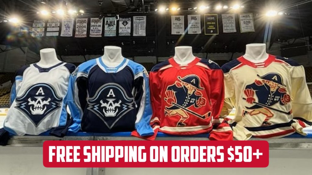 THIS WEEKEND ONLY‼️

Get FREE SHIPPING on any order $50+, anywhere in the U.S.!

🛍️: milwaukee-admirals.myshopify.com

Free shipping ends Sunday at midnight!
