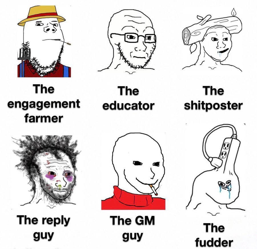 Hellragecrypto's tweet photo. GN CT

We have them all. which are you ? https://t.co/SMgSkAdMkN