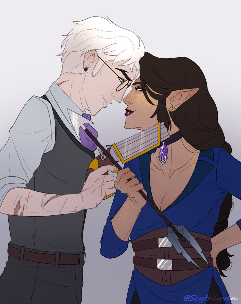 Nothing like a little friendly competition!

#criticalrolefanart #CriticalRole #percahlia