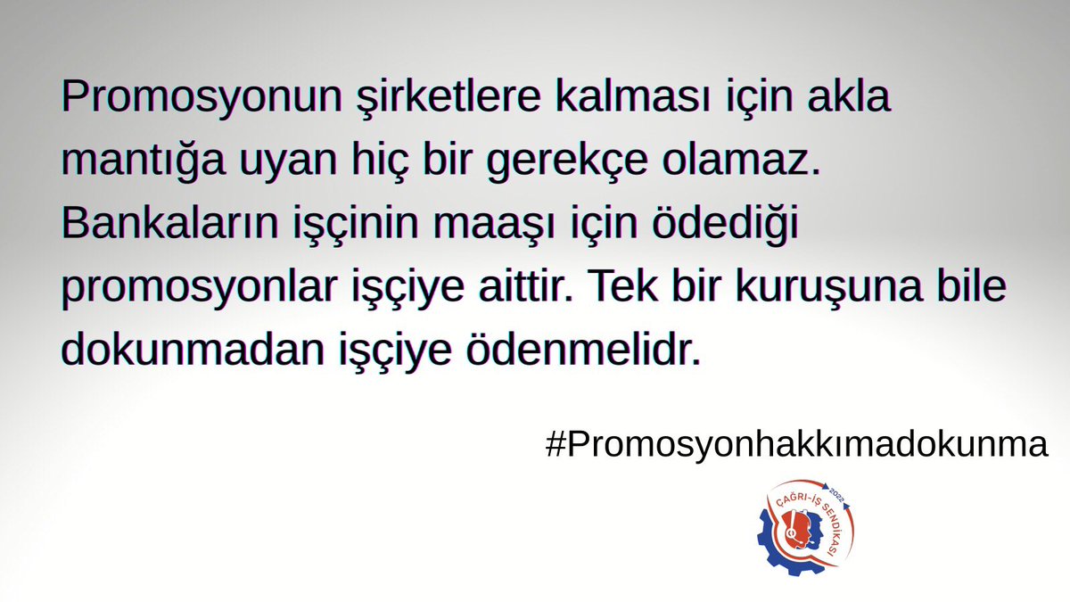 Hakk279971's tweet photo. #Promosyonhakkımadokunma 
@ConcentrixTr @nowtvturkiye @MTanal @nowhaber @pusulacx @cmc_turkey @procatcx @site_telekom @Teleperformance @CGTTeleperSevil https://t.co/Ehr9shK5Kh