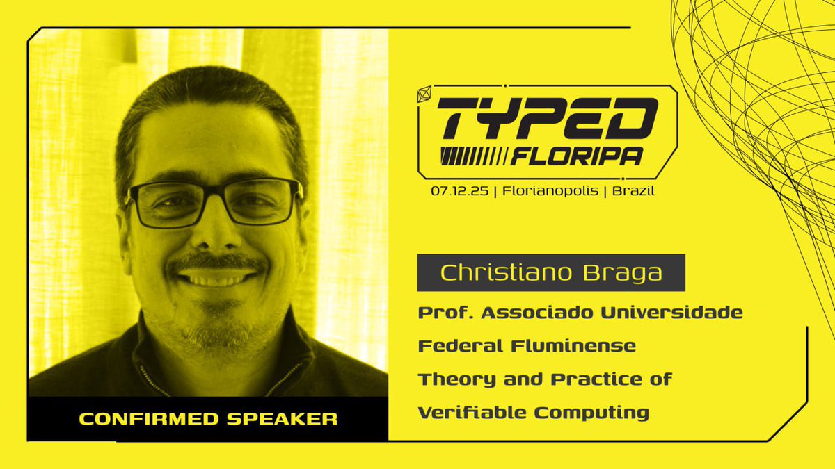 CryptoLarBrasil's tweet photo. ZKP Verification: Lean and Clean, with Christiano Braga
A clean, efficient approach to verifying zero-knowledge proofs through formal methods.
#TYPED #Crypto https://t.co/88KxTerSBI