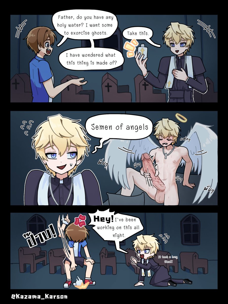 Kazama_Karson's tweet photo. 🔞 holy water 💦

God, please forgive my sins for drawing this 🤣💦💦 my new OC " the angel "😇

Translated by Google https://t.co/pQKa1pAYXr