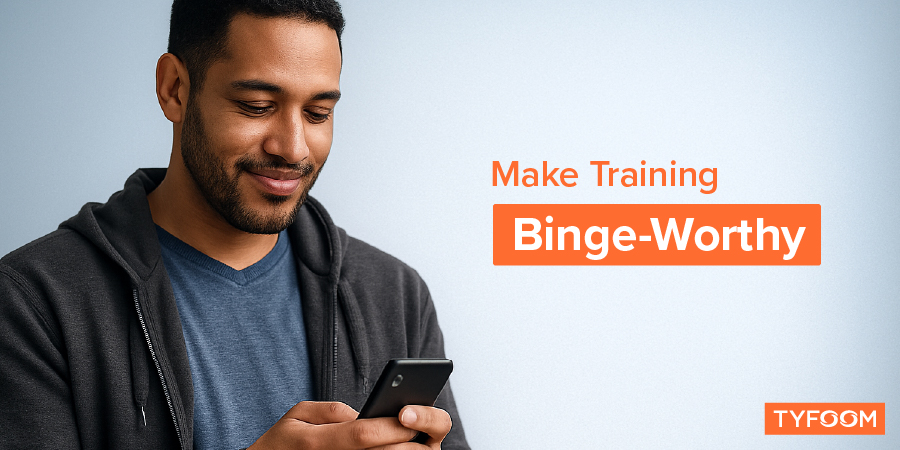 tyfoomtraining's tweet image. When learning feels effortless, people lean in. Deliver fast, engaging content that keeps people coming back for more—and turns training into something they don’t skip. 

#DailyTraining #Microlearning #EmployeeEngagement #WorkplaceLearning #CultureBuilding #Tyfoom