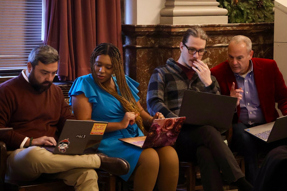 It's Friday, and the Board of Aldermen is hard at work preparing for next week's committee hearings! 🧑‍💻

Use the link below to find the full schedule, livestreams and recordings, and meeting materials on CivicClerk. Thanks for staying engaged!

Link: stlouismo.portal.civicclerk.com