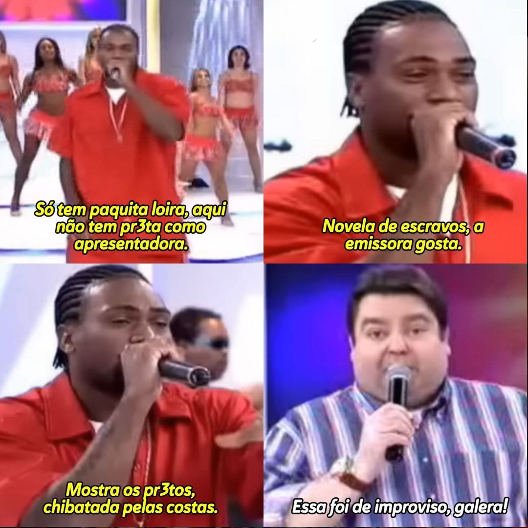 O dia que o MV Bill falou mal da Globo na Globo 😂😂