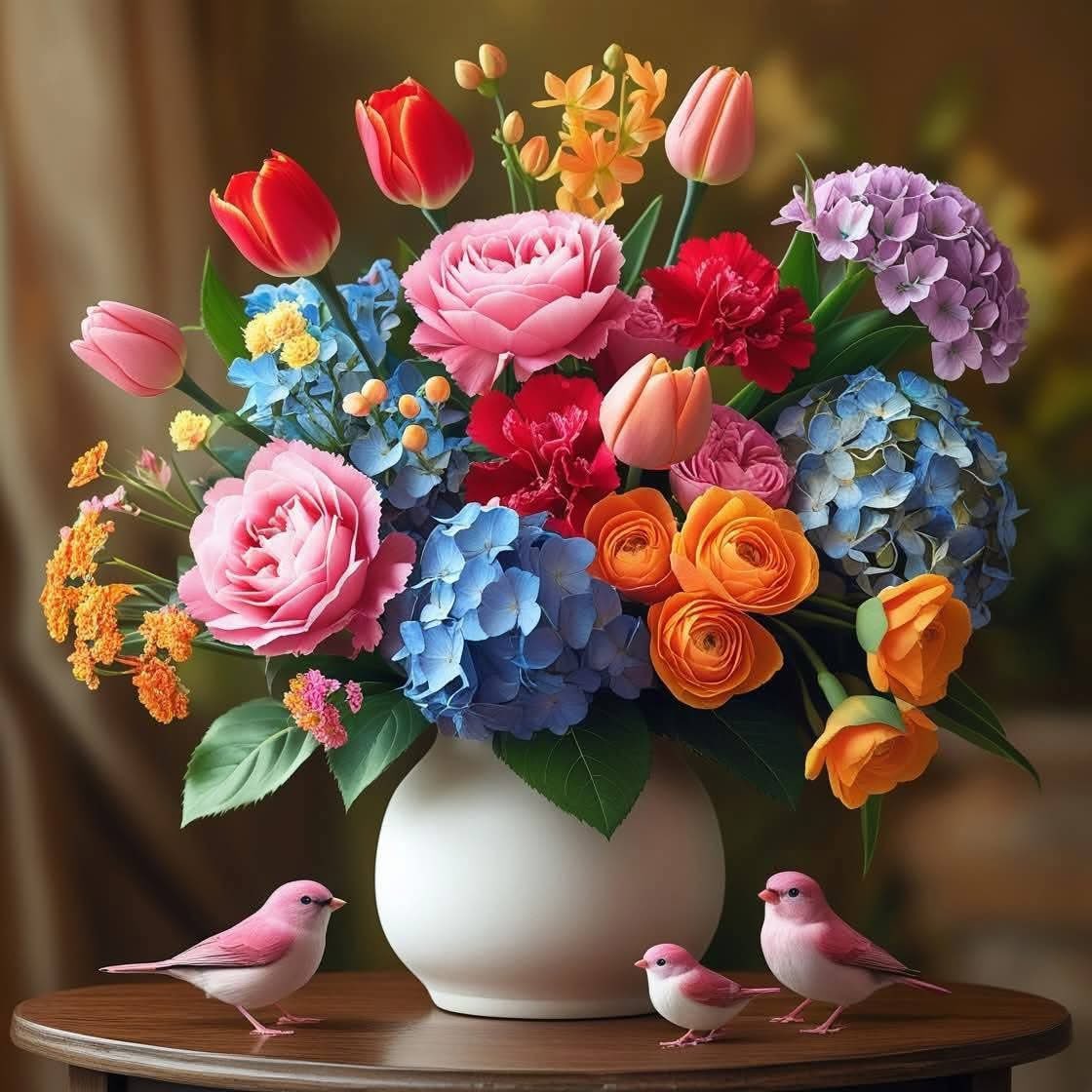 مساء الورد لمن يطيب بهم المساء .. مساء الخير والمحبة ..
 لكل من ينشرون السعادة بروحهم الحلوة وأخلاقهم الجميلة ..
 
مساء الخير و السعادة  ❤️