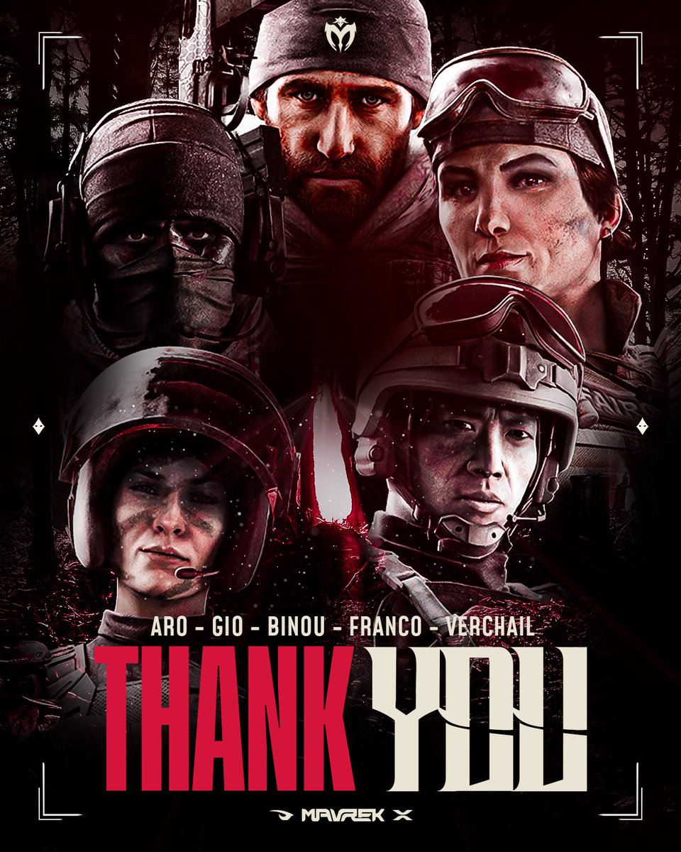 .<a href="/MavrekR6X/">Mavrek R6X</a> Roster Update:

It is with heavy hearts that we announce the closure of our European Rainbow 6: Siege X department.

Thank you to the roster and staff that helped form this roster from the start.

Once in the hunt, always in the hunt.

#TalonsOut🦅