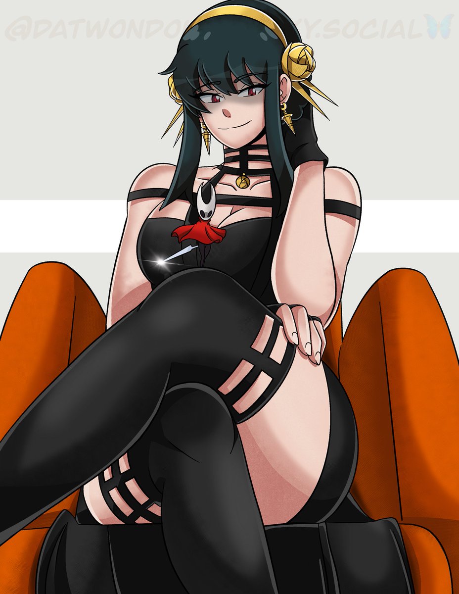 The princess and the Hornet

#SPY_FAMILY #Silksong