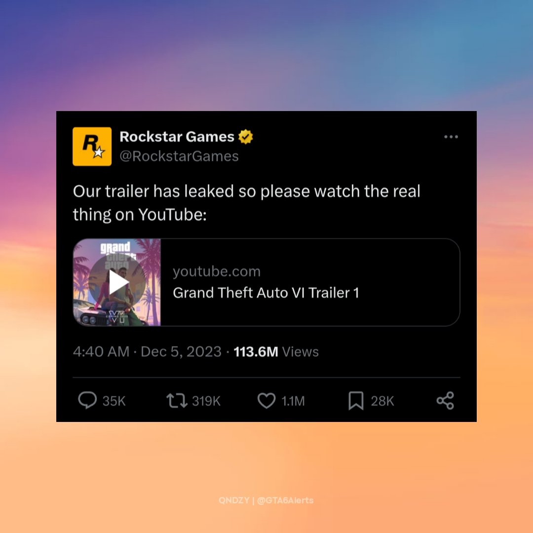 Grand Theft Auto 6 Alerts tweet media