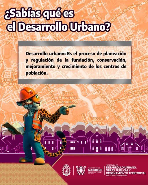 ¿Conoces acerca del Desarrollo Urbano?