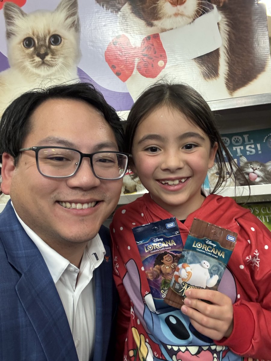 Lily had her school holiday concert last night and I got to surprise her with two Japanese booster packs from a friend who recently returned from Japan. No crazy pulls but always nice to collect cards in other languages!