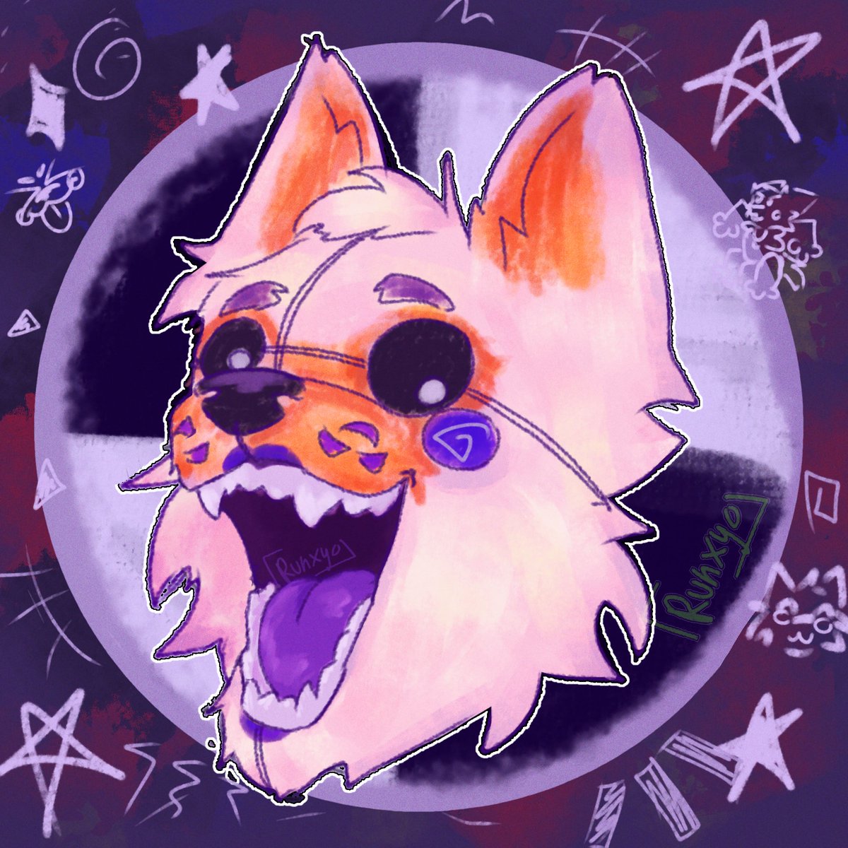 RunxyoART's tweet photo. I'm so proud of myself 🥹
-------------
#FiveNightsAtFreeddys #FNAF #Lolbit #FNAF5 
-------------
Insta: Runxyo.draws https://t.co/zVHyf6WEPn