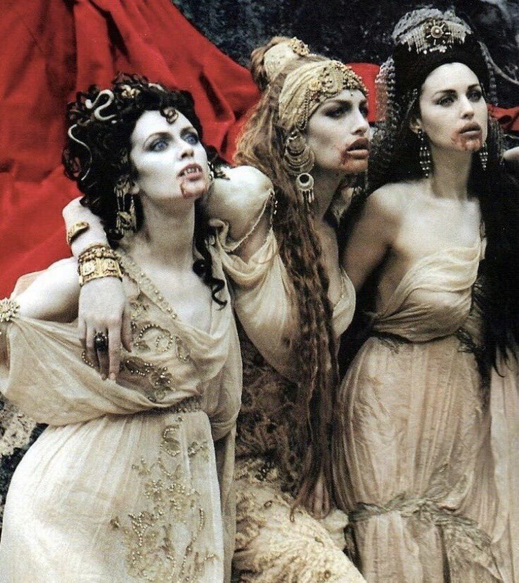 me and the girls at the vampire lestat concert