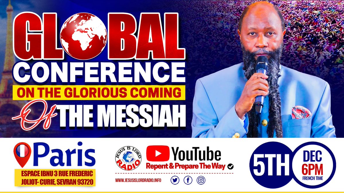 The Lord's watchword is urgency! The gentile church has a window, let's seize the moment, prioritize the gospel, and prepare for the Master's return! Israel's time will come, let's make the most of ours! #ParisWordExpoDay2