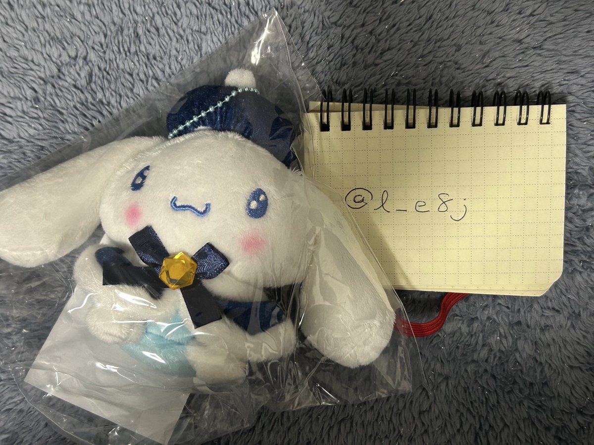 l_e8j's tweet photo. 【交換】Happyくじ『Sanrio characters Holiday Collection』 サンリオ ハッピーくじ

譲:B賞  シナモロール シナモン (画像1枚目)

求:A賞 バッドばつ丸(画像2枚目)> B賞  ハローキティ(画像3枚目)

郵送希望です。

お気軽にお声掛けください🙇‍♀️ https://t.co/bfsbi32EVh