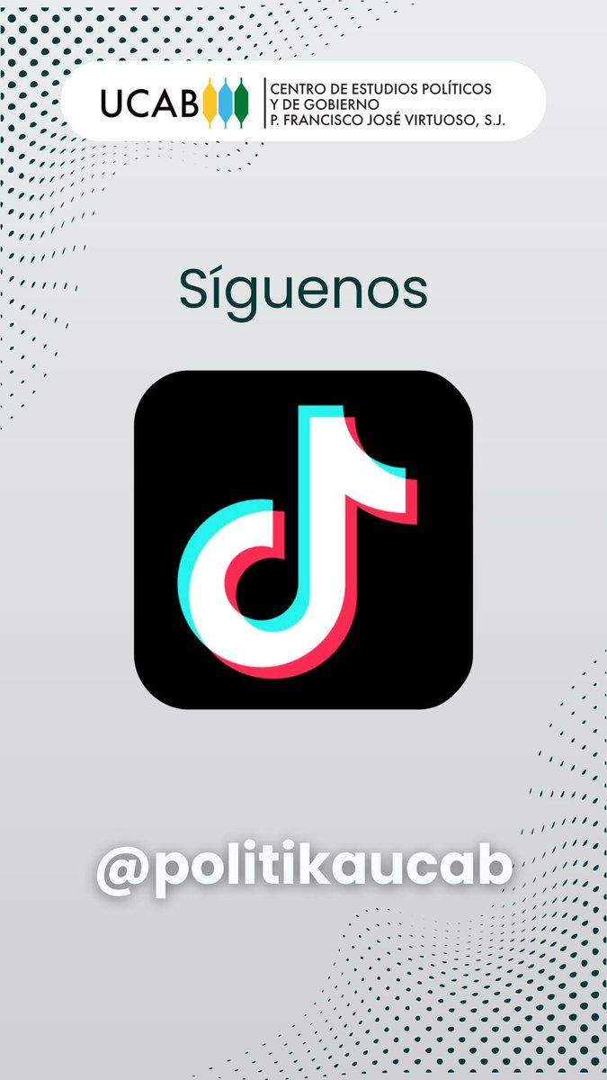 ¿Ya nos sigues en TikTok? Búscanos como <a href="/PolitikaUCAB/">PolítiKa UCAB</a>