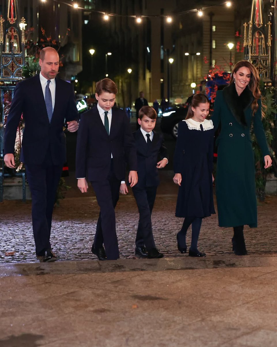 Totally in lockstep. 💙
Such a beautiful family.