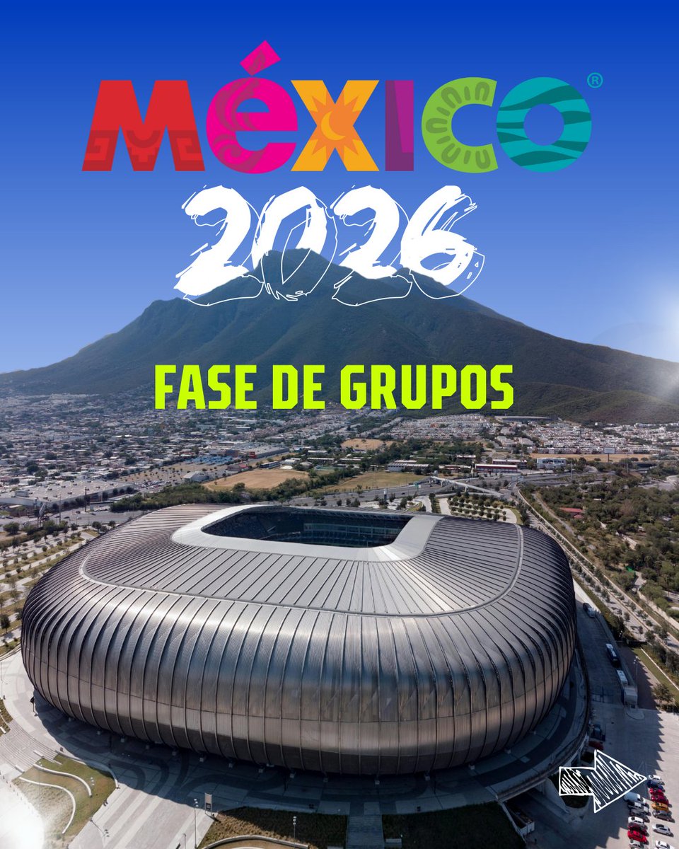 ¡México está de moda y el Mundial 2026 también! 🇲🇽⚽️
Los grupos ya están listos y la emoción está en su punto más alto.
Comparte este contenido… ¡que México llegue a cada rincón! 💚🤍❤️

#visitmexico #Mundial2026 #Méxicoestademoda #futbol
