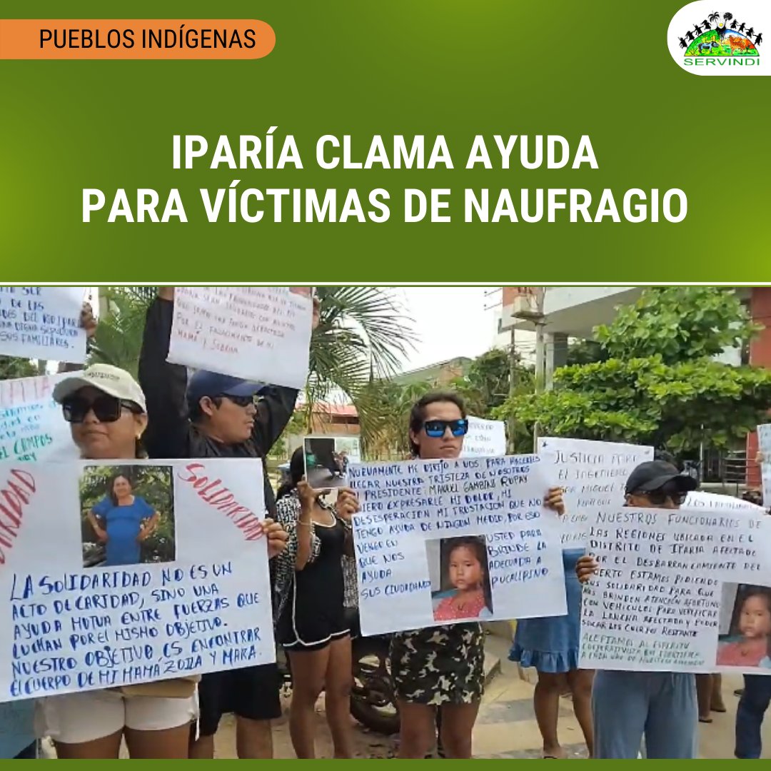 🇵🇪 #Perú 𝗜𝗽𝗮𝗿𝗶́𝗮 𝗰𝗹𝗮𝗺𝗮 𝗮𝘆𝘂𝗱𝗮 𝗽𝗮𝗿𝗮 𝘃𝗶́𝗰𝘁𝗶𝗺𝗮𝘀 𝗱𝗲 𝗻𝗮𝘂𝗳𝗿𝗮𝗴𝗶𝗼 ⮕ acortar.link/0bBOYv

Familiares exigen apoyo estatal para continuar con la búsqueda y recuperar los cuerpos de los fallecidos.