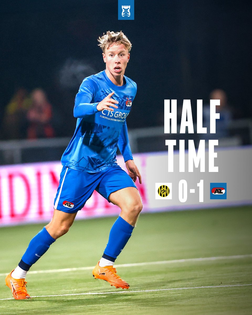 AZJeugd's tweet photo. 👊 Ahead at the break
⚽️ 44. Budko (0-1)
#JongAZ #rodjaz #TheFutureIsOurs https://t.co/itXwFFlDQ5